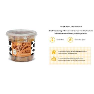 Imagem de Doce De Leite Puro Amor De Minas Pote 20Un - Portão De Cambuí