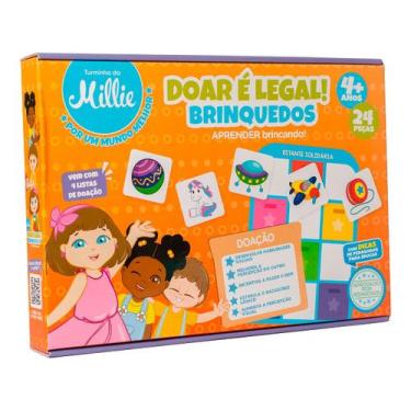 Imagem de Jogo Doar é Legal! Brinquedos Tabuleiro - Turminha da Millie