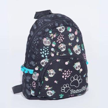 Imagem de Mochila  para pets com suporte para guia  peitoral MO 304 M - TN