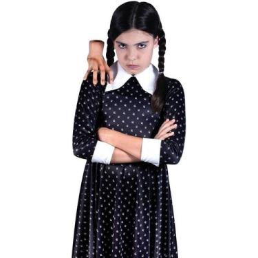 Imagem de Fantasia g wandinha classica - 9 a 12 anos - novabrink - BABY BRINK