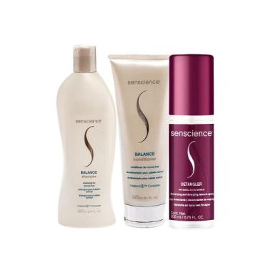 Imagem de Kit Senscience Balance Detangler (3 produtos)