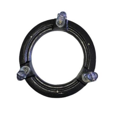 Imagem de Suporte Para Botijão De Gás Em Aluminio gel branco - Funditex, Preto