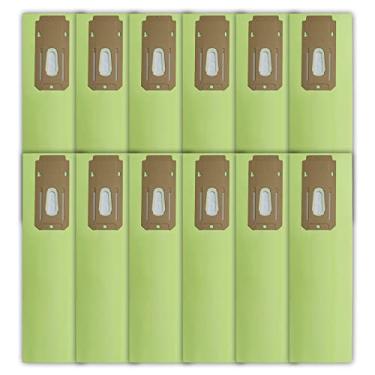 Imagem de Pacote com 12 sacos para aspirador de pó Oreck Tipo CC, serve para todos os aspiradores verticais Oreck XL, substitui a peça # CCPK8DW