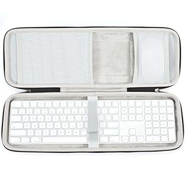 Imagem de RAIACE Estojo de armazenamento rígido compatível com Apple Magic Keyboard + Magic Mouse. (apenas capa) - Cinza
