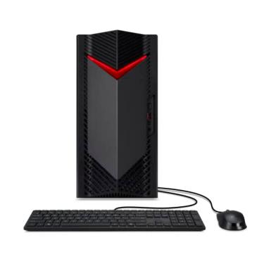 Imagem de Acer Nitro 50 N50-656-UR16 Desktop para jogos | Processador Intel Core i7-14700F 20-Core | NVIDIA GeForce RTX 4060 | 16GB DDR5 5600MHz | SSD PCIe Gen 4 de 1TB | Intel Wi-Fi 6E AX211 | Windows 11 Home