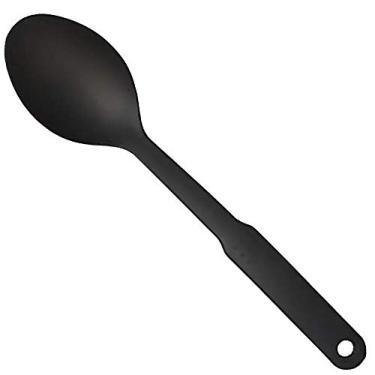 Imagem de Colher de Nylon Preta 29cm - Dolce home