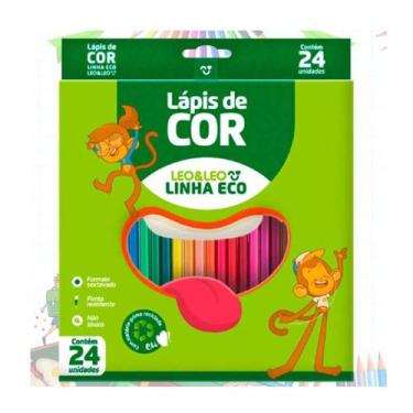 Imagem de Lápis de Cor 24 Cores - Leo e Leo - LEONORA