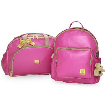 Imagem de Kit Bolsas Maternidade Bebe Menina Menino Enxoval Prática Miellu - Gra