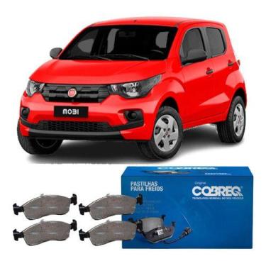Imagem de Jogo Pastilha Freio Cobreq Fiat Mobi Like On 1.0 2018 2021