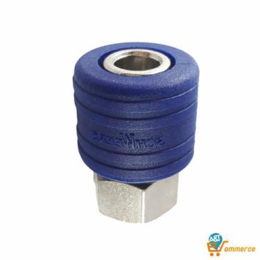 Imagem de Engate Rápido Pneumático Schweers 1/4'' Bsp Em Latão