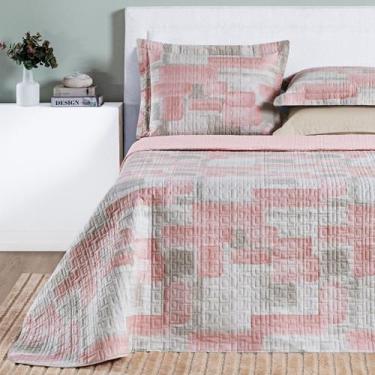 Imagem de Cobre Leito King Size 100% Algodão Selin 200 Fios Bordado - De Luca En