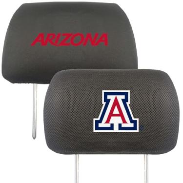 Imagem de FANMATS NCAA Arizona Wildcats Capas para encosto de cabeça automotivo, cores do time, tamanho único (25580)