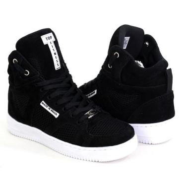 Imagem de Bota Botinha Cano Alto Treino Boxe Super  Exclusiva - Top Fitness, Pre