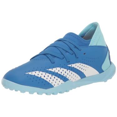 Imagem de adidas Predator Accuracy.3 Turf Sneaker, Bright Royal/White/Bliss Blue, 12.5 US Unisex Little Kid