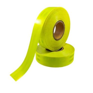 Imagem de Fita Refletiva Adesiva Luminosa Seguranca Lima Limao 1mx5cm - Colacril