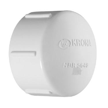 Imagem de Cap Roscavel PVC Branca 3/4 Krona UN 0221