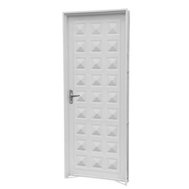 Imagem de Porta de Giro em Aço Branco 215x84x6 cm Direita Ideal CRV