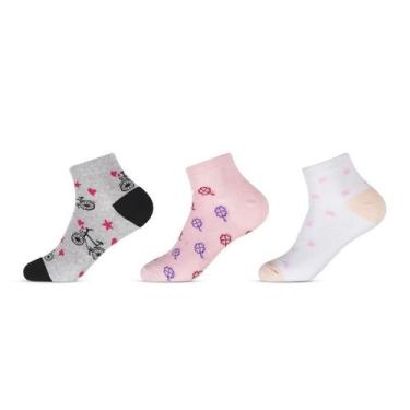 Imagem de Kit 15 Pares de Meias Cano Curto - Feminina - Altomax, 15 unidades