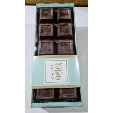 Imagem de Barra de Chocolate ao Leite - Brigadeiro Brasil, Recheada com Brigadei