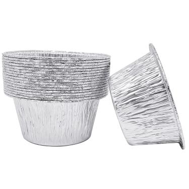 Imagem de (Pacote com 20) Forro de alumínio para copo de graxa compatível com churrasqueiras Char-Broil G430-0033-W1 e modelo 5884694 universal