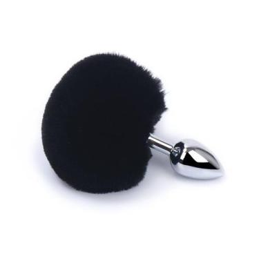 Imagem de Plug Anal Tam. P com Pompom - 7 Cores  Anal Plug Stainless - brand, Pr