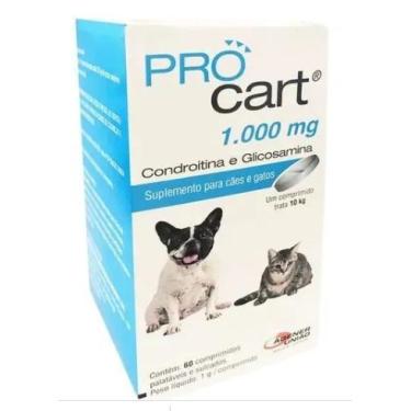 Imagem de Pro Cart 1000 Regenerador Articular Cães 10kg Agener - agenner uniao
