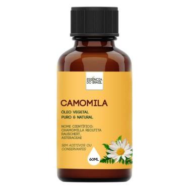 Imagem de Óleo Vegetal de Camomila - 60ml Puro e Natural - Essência do Brasil