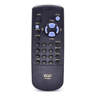 Imagem de Controle Remoto Universal Compatível Com Tv Sharp Vc-a062 - Genérica