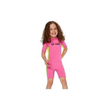 Imagem de Short John Rip Curl Infantil Groms Omega 1.5mm Rosa