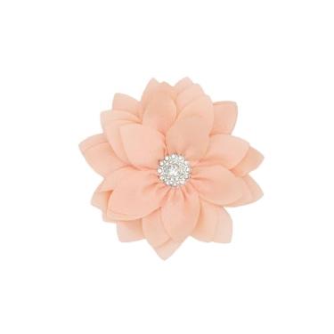 Imagem de Broche de flor elegante para mulheres meninas broche de lótus de cristal alfinetes de lapela vermelho/branco/rosa/preto/rosa choque/broche violeta festa de casamento dança banquete vestido terno