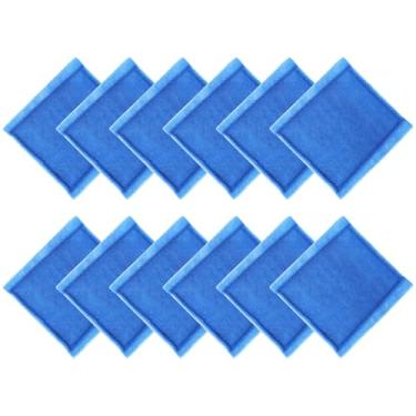 Imagem de Hedday Pacote com 12 cartuchos de filtro de aquário para aquário Aqua-Tech 30-60/20-40 galões, cartucho de filtro de peixe EZ-Change #3