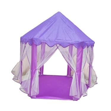 Imagem de oshhni Tenda para crianças, tenda para castelo de meninas, crianças, jardim de infância para crianças pequenas, para quarto, interno, tenda de brinquedo,