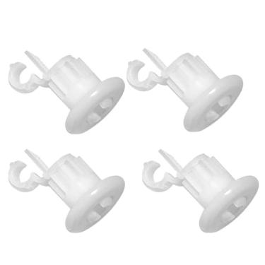 Imagem de Generic Pacote com 4 peças de alta qualidade WD12X10327 conjunto de rolo e parafuso para lava-louças compatível com GE Kenmore lava-louças substitui para 1811003 AP4980629 PS3486910