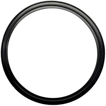 Imagem de DR.COMPONENT Juntas de flange padrão sanitário de 15 cm (pacote com 2), Buna-N preto (NBR)
