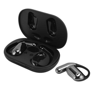 Imagem de Fones de ouvido tradutores de idiomas, fones de ouvido de tradução em tempo real, fones de ouvido tradutores de áudio com gancho para viagens e aprendizado de negócios, Q16, prata