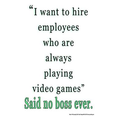 Imagem de Youth Change Pôster #728A Este pôster pode reduzir o uso de videogame na aula e na escola