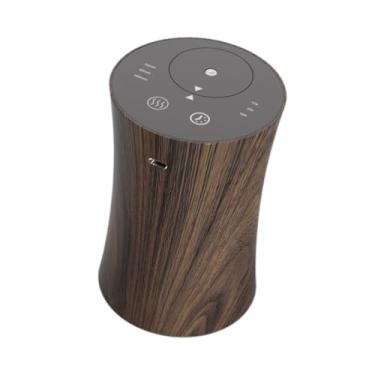 Imagem de WeiLaiKeQi Mini máquina de aroma difusor de óleo essencial sem água, silencioso, compacto, difusor de carro portátil para hotel, carro, escritório, sala de estar, Grão de Madeira Escura