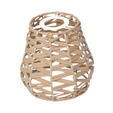 Imagem de Baoblaze Abajur capa da lâmpada presente clássico luminária sombra guarda lâmpada para sala de jantar quarto casa chá ornamento