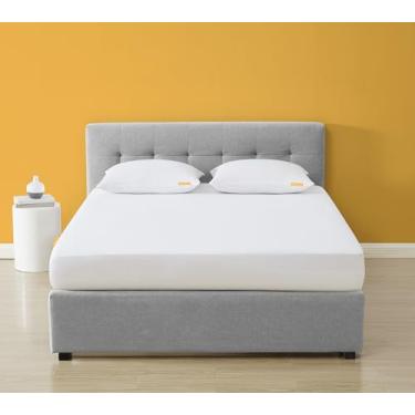 Imagem de Simmons Conjunto completo de protetor de colchão e protetor de travesseiro com absorção de umidade