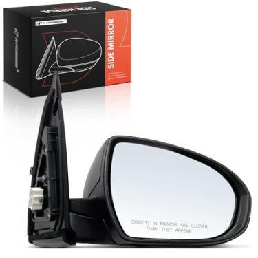 Imagem de A-Premium Espelho retrovisor elétrico do lado do passageiro - compatível com Hyundai Tucson 2019 2020 2021 - Espelho retrovisor externo preto dobrável manual não aquecido - Substituição #