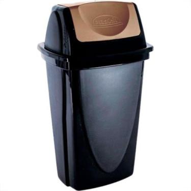 Imagem de Lixeira Plasut.Basc. 7.2Lt Pt-3485 - PLASUTIL UD