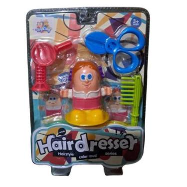 Imagem de Brinquedo Infantil Conjunto C/ Boneco Massinha De Modelar  Acessórios/