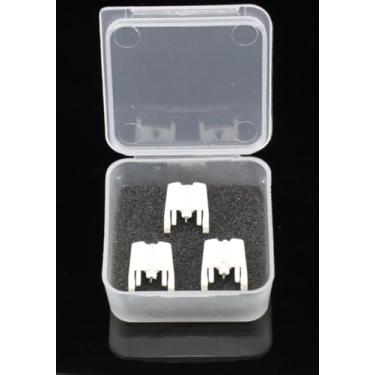 Imagem de Agulha de reposição para toca-discos Stylus 3 peças para ION LCT04RS, para ION TTUSB, TTUSB10, CR24003A, CR2402C, CR245, CR246, CR249, CR6001A, CR6004A, CR6249A ST09D NP4 iCT04RS iTTUSB iCTUSB 04