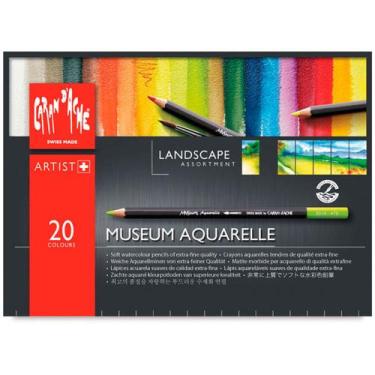 Imagem de Estojo Lápis Aquarelável Caran d'Ache 20 Unidade - 3510420 - CARANDACH