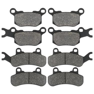 Imagem de ZICOO Pastilhas de freio dianteiras e traseiras para Can-Am Defender HD10 HD9 HD8 HD7 2016 2017 2018 2019 2020 2021 2022 OEM # 715900379 715900380 715900381 715900381 90038 2