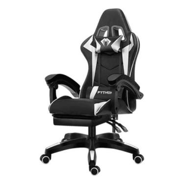 Imagem de Cadeira Gamer Ergonômica Escritório Python Fly Cor Preto/bra - Geral