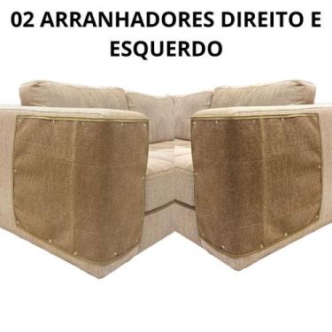 Imagem de 02 Arranhadores para Gatos e Protetor de Sofá, de Carpete 50x70 CM - Q