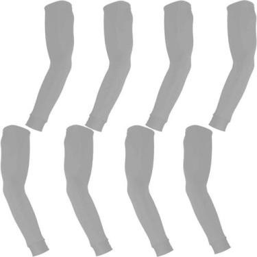 Imagem de Kit 4 pares de manguitos com proteção UV50+ - EX311, Branco, G