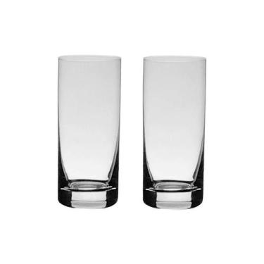 Imagem de Copo De Cristal Bohemia Para Água e Suco 300 ml Barline 2 Peças - Bohe