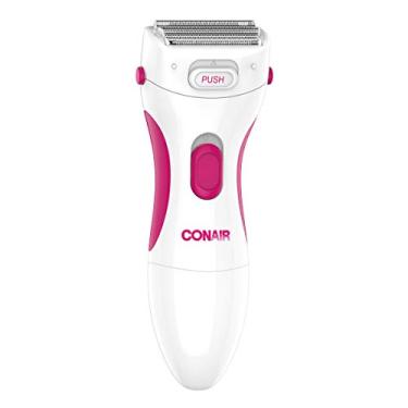 Imagem de Depilador Feminino Corporal e Facial Conair Twin Foil Rosa, Pilha